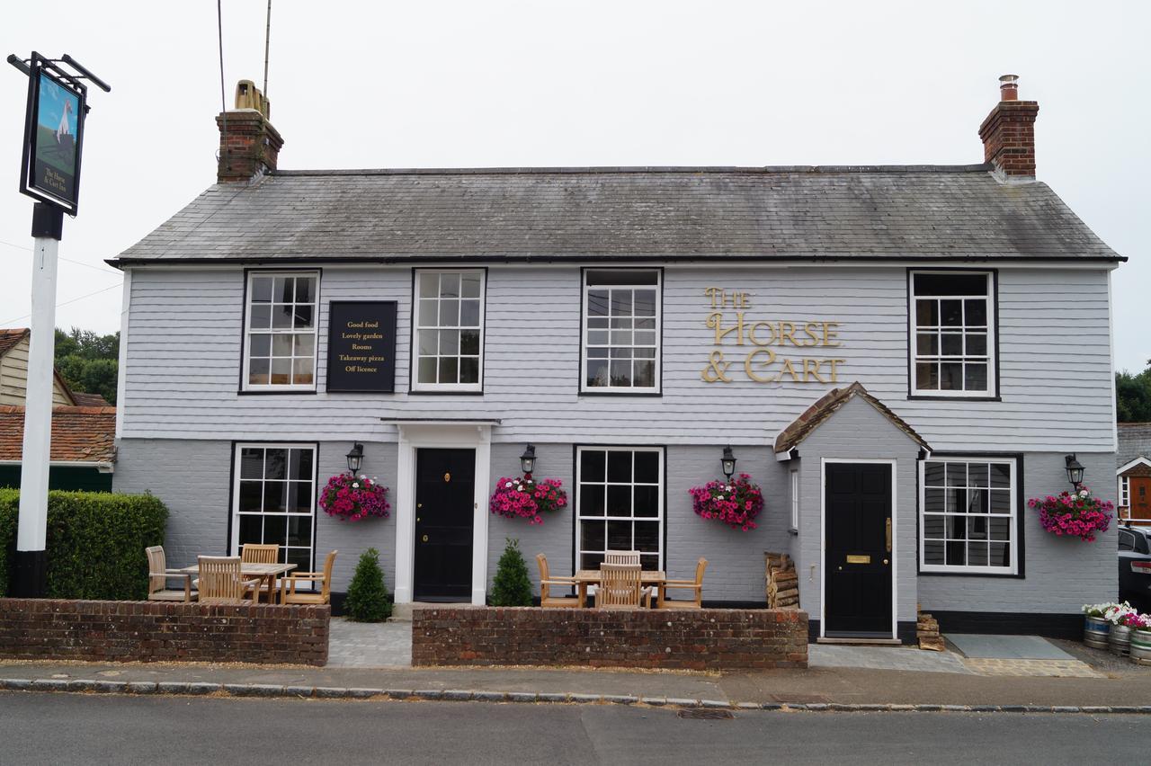 The Horse & Cart Hotel Peasmarsh Buitenkant foto