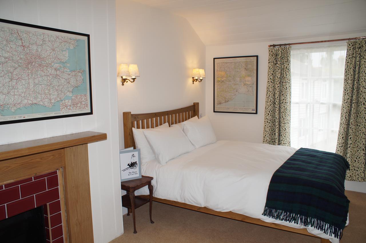 The Horse & Cart Hotel Peasmarsh Buitenkant foto